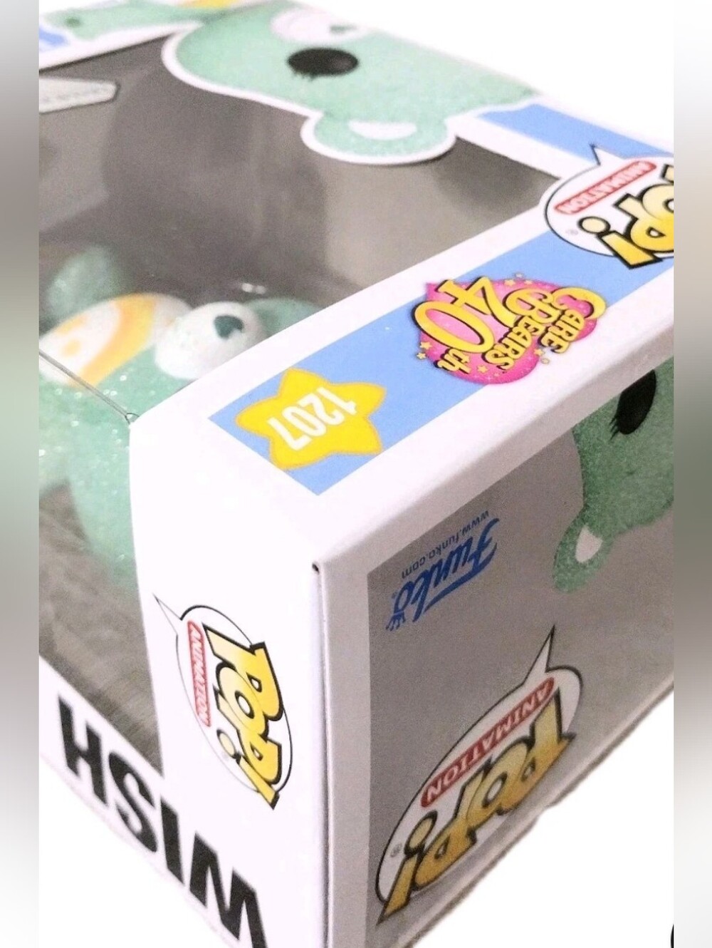 Funko Pop! Animation Wish Bear - Sparkling Mint Green with Yellow Accents - Picture 11 of 13